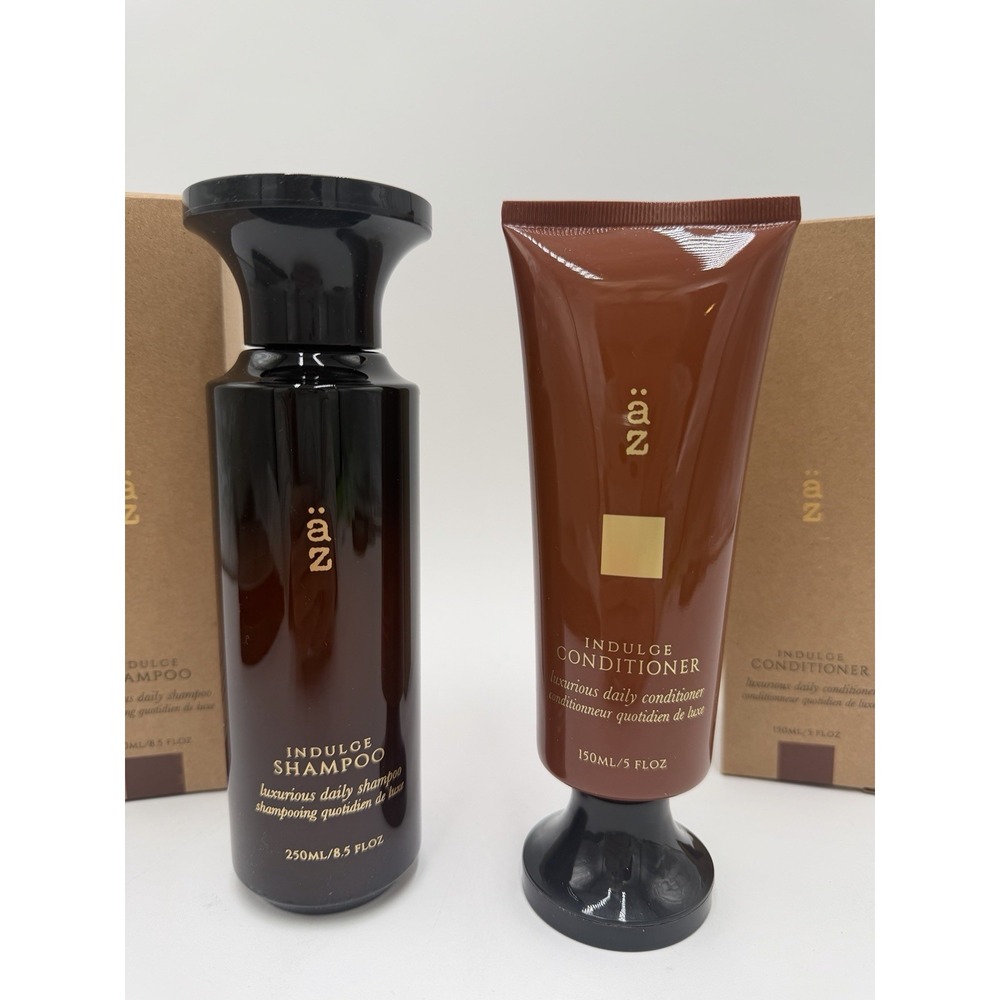 AZ Craft Luxury Haircare Indulge Shampoo 8.5 oz + Conditioner 5 oz NEW IN BOXES - Picture 2 of 8